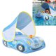 thumbnail image 1 of Flotador de Resorte Flotador de Natación Inflable para Bebés con Forma de Coche Flotador de Piscina con Bocina y Sombrilla para Niños Pequeños de 1 a 4 Años ANGGREK  Otros, 1 of 8