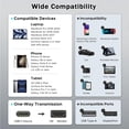 thumbnail image 2 of USB C to HDTV Cable 6.6ft [4K@30Hz High-Speed] USB Type C to HDTV Thunderbolt 3 to HDTV 2.0 Cable Compatible with iPhone 17/16/15 Series, MacBook Pro/Air/Mini, iPad Pro/Air, Galaxy S,Switch, 2 of 9