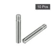 thumbnail image 3 of Uxcell 10 pack M4 x 25mm Slotted Cylindrical Pin 304 Stainless Steel Dowel Locating Pin, 3 of 6