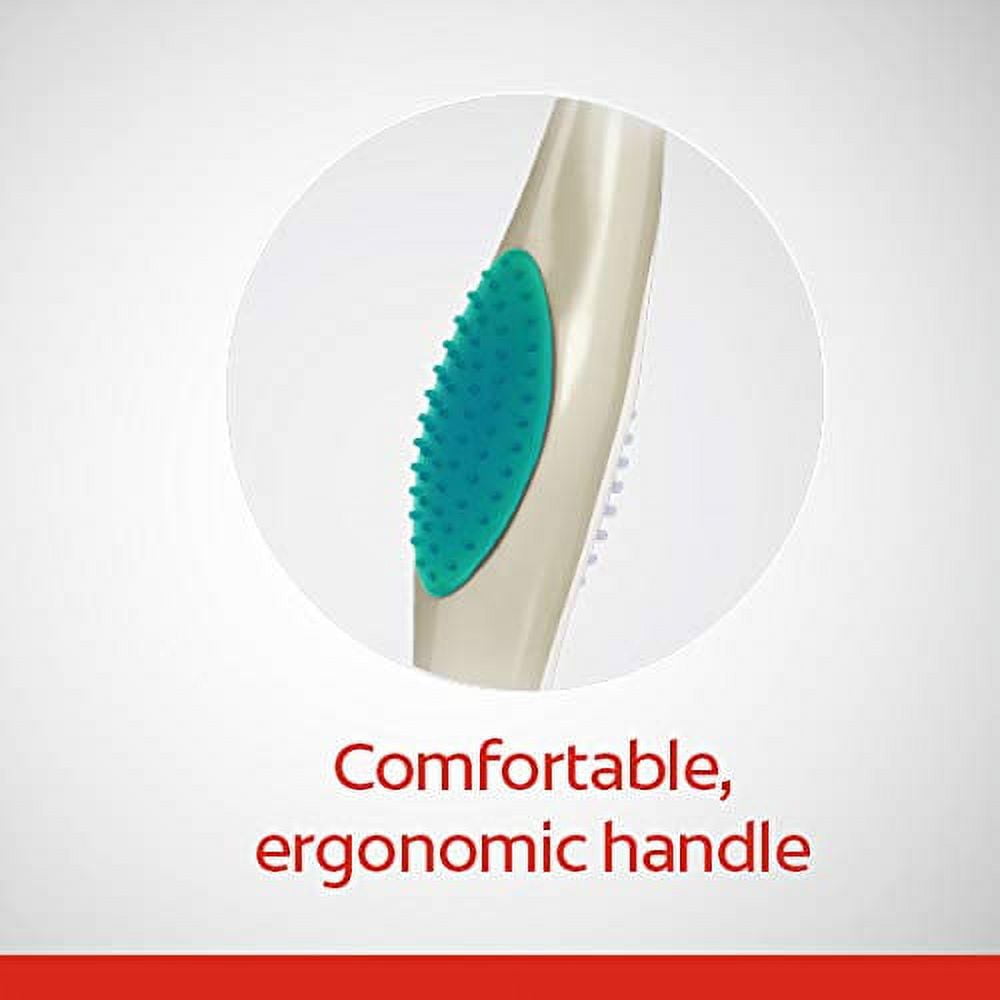 Colgate 360 Optic White Full Head Toothbrush, Medium (Pack of 32)