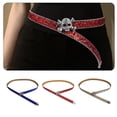 thumbnail image 2 of ZPAQI Grunge Waist Belt Chain Rhinestones Belly Chain for Casual Wear, 2 of 11