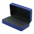 thumbnail image 2 of Yingyy Ring Storage Box PU Leather to display your jewelry Fashion Tray Jewelry Box for Lady Multiple Rings Black, 2 of 6
