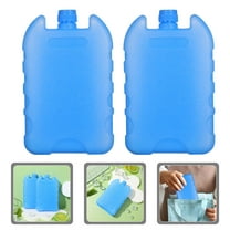 WASHWEPE Ice Packs Sky-Blue 6Pcs 5.4X3.4X0.9In Reusable Cooler Freezer