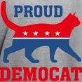 thumbnail image 3 of CafePress - Proud Democat Hooded Sweatshirt - Pullover Hoodie, Hooded Sweatshirt, 3 of 4
