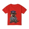 thumbnail image 2 of Heavy Cotton™ Toddler Tshirt My Dog is in the Air Force Select from 100Dogs, 2 of 4