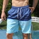 thumbnail image 4 of WILLBEST Pantalones Cortos Deportivos para Hombre, Moda de Verano para Hombre, Pantalones Cortos de Playa con Cordones y Bolsillos para Vacaciones de Primavera y Verano, 4 of 6