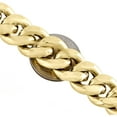 thumbnail image 3 of Mens 10K Yellow Gold 3D Hollow Miami Cuban Link Chain 15mm Box Clasp 24 Inch, 3 of 5