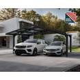 thumbnail image 3 of Palram - Canopia Sydney Wave Double Carport Apex Style, 3 of 7