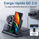 thumbnail image 5 of Cargador Inalámbrico Para Samsung Z Fold 4/3 Watch 4 Buds Negro, 5 of 5