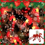 PEONAVET String Lights Christmas LED SChristmas LED Lighting Battery Box String Lights Party Christmas Decoration