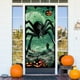 thumbnail image 4 of Cortina colgante para puerta de Halloween, suministros para diseño de escenas de fiestas y festivales, tela decorativa para colgar en el porche., 4 of 5