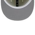 thumbnail image 5 of Men's New Era Cream Los Angeles Dodgers Chrome 59FIFTY Fitted Hat, 5 of 6