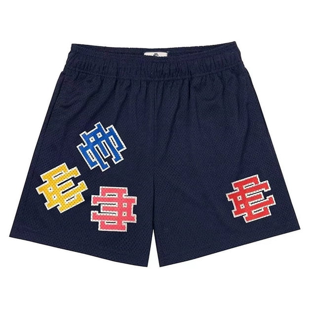 Pantalones cortos de gimnasio para hombre, Shorts clásicos de malla con estampado Floral, informales, para baloncesto y gimnasio, novedad de verano, 2024