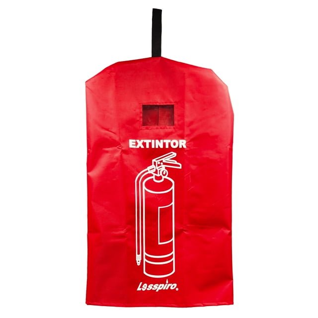 Lesspiro, Funda Para Extintor Hasta 9Kg Resistente de Poliéster