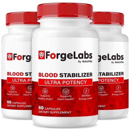 (3 Pack) ForgeLabs – Original Formula with a Clean Blend to Support Healthy Circulation, Natural Energy & Balanced Levels | Just 2 Forge Labs Easy-to-Swallow Pills (180 Capsules)
