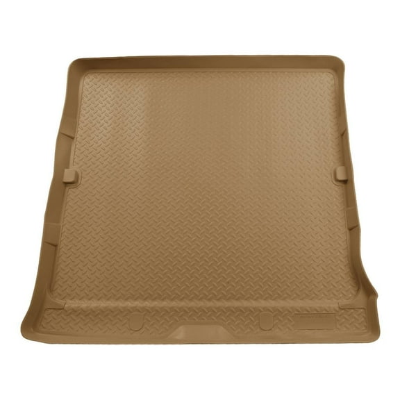 Husky Liners 23753 Classic Style Cargo Liner Fits 2002-2010 Ford Explorer, Lincoln Aviator, Mercury Mountaineer Behind Second Row Tan