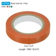 thumbnail image 2 of Unique Bargains 32.8Ft Tennis Racket Badminton Racquet Grip Finishing Tapes, Green/Silver/Orange 3 Pack, 2 of 5