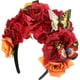 thumbnail image 3 of KAKOWELY Tocado de mariposa, diadema floral de mariposa, tocado para disfraz de fiesta de té, 3 of 5
