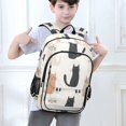 thumbnail image 6 of FORMRS Unisex School Backpack 17" Student Travel Bag with Laptop Compartment, Cute Cartoon Cats, 6 of 7