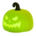 thumbnail image 3 of Lámpara de noche de silicona con forma de calabaza, para mesita de noche, decoración del hogar, luz para habitación de bebé, control táctil. Luz colorida, 3 of 9