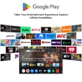 thumbnail image 5 of Sylvox 75 inch Outdoor Smart TV, 2000 Nits 4K UHD HDR 10 IP56 Waterproof Google Television with Dolby Atmos, Voice Remote,Chromecast, Pool Pro 3.0, 5 of 13