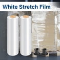 thumbnail image 2 of MasterSpec Clear Plastic Stretch Wrap Film, 19.69in x 1312.34ft Durable Packing Moving Packaging Heavy Duty Shrink Film 25U with Plastic Rotary Handle, 2 of 10