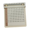 thumbnail image 3 of Tabla de multiplicar, tablero deslizante de multiplicar, ayuda educativa de madera, tablero de conteo matemático para niños, aula, hogar, 15 cm x 15 c, 3 of 9