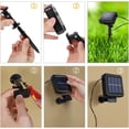 thumbnail image 2 of Guirnalda de luces solares para exteriores, 6,45 m, 30 luces LED para exteriores, 8 modos para jardín, árboles, Navidad, bodas, fiestas, interior y exterior (blanco frío), 2 of 7