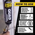 thumbnail image 6 of OSI 1866185 Quad Foam Sealant, Tan, 21.1 oz Aerosol Can, 6 of 8