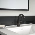 thumbnail image 4 of American Standard Delancey Single Control Bathroom Faucet with Brass Pop-up Drain 1.2 GPM in Legacy Bronze, 4 of 6
