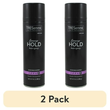 (2 pack) Tresemme Hairspray Freeze Hold for 24-Hour Frizz Control and All-Day Humidity Resistance, 11 oz