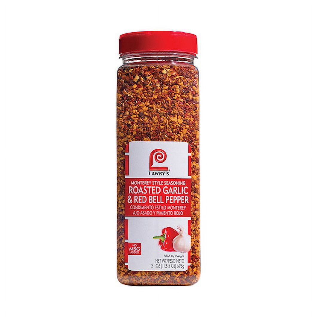 Lawry's 21 oz. Roasted Garlic and Red Bell Pepper Monterey-Style Seasoning