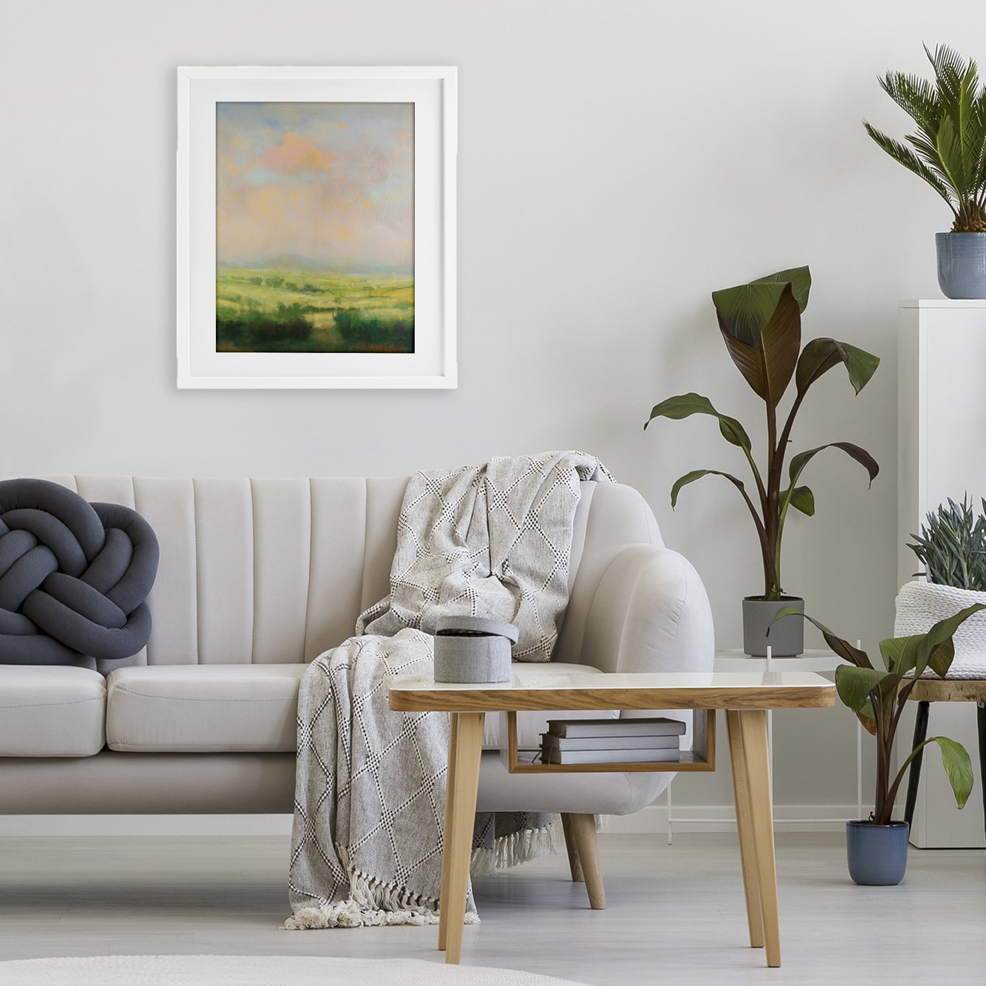 Stupell Industries Springtime Farnese Landscape White Framed Print Under Glass, design by William McCarthy