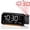 White Digit+red Projection, variant on Projection Clock for Bedroom Ceiling, 118 dB Super Loud for Heavy Sleepers, Dual with Weekday/, Adjustable Volume, 6.7" Large Digital Dimmable Display, Easy to Read