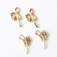 thumbnail image 4 of 4x Aleación DIY Collar Pendientes Cuelgan Gota Colgantes Rosa \ u0026 Oro, 4 of 9