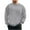 A-Gray, variant on Wyobmus Men's Sweatshirt Solid Color Casual Crewneck Undershirt Pullover Long Sleeve Sweatshirt A-Black