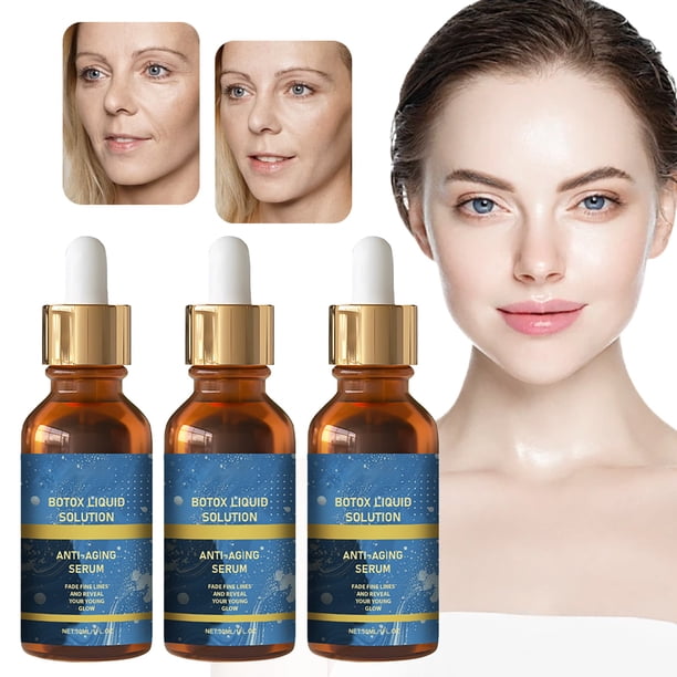 30ml Olavita Face Serum, Vitamin C & E Serum, Anti Aging Face Tightening, Boost Skin Collagen, Reduce Wrinkles & Plump Skin Face Serum For Women Anti Aging(3pc)