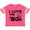 Football Pink and White, variant on Inktastic I Love the '80s-musical Notes Boys or Girls Toddler T-Shirt