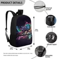 thumbnail image 5 of HUIACONG Galaxy Turtle Kids Backpack for Teen Boys Lightweight Water Resistant Large Capacity for Elementary Middle High School Daily Travel, 5 of 6