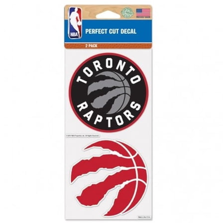 Toronto Raptors Decal 4×4 Perfect Cut Set of 2