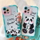 thumbnail image 2 of SoCouple Panda Dinosaur Phone Case For Redmi Note 11s 12 9 8 10 Pro 12C Xiaomi 11t 12t Pro 13 Lite Poco x5 f5 x3 Soft TPU Cover xuanjing unisex, 2 of 2
