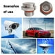 thumbnail image 2 of Breathable Waterproof M5 M6-M12 M16 M20 Stainless Steel Vent Plug Air VentValve, 2 of 5