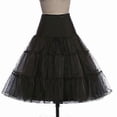 thumbnail image 1 of Petticoat Underskirt Women Retro Vintage Skirt Dress Crinoline Petticoat Rockabilly Underskirt for Wedding_c*, 1 of 4