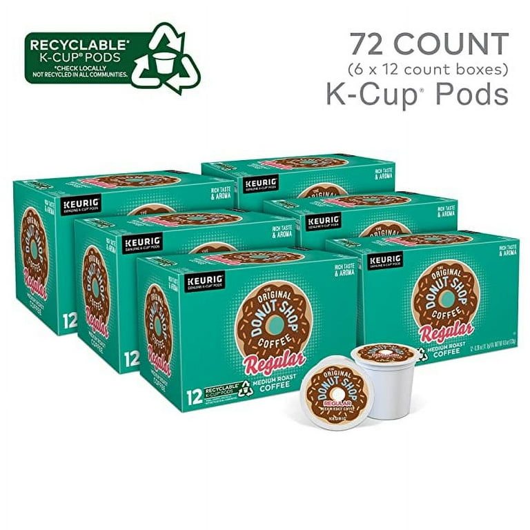 The Original Donut Shop Keurig Single-Serve K-Cup Pods, Regular