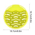 thumbnail image 3 of Urinal Screen Deodorizer Mat, Urinal Cake Fresh Scents, Anti-Splash Design for Commercial Bathrooms, 3 of 7