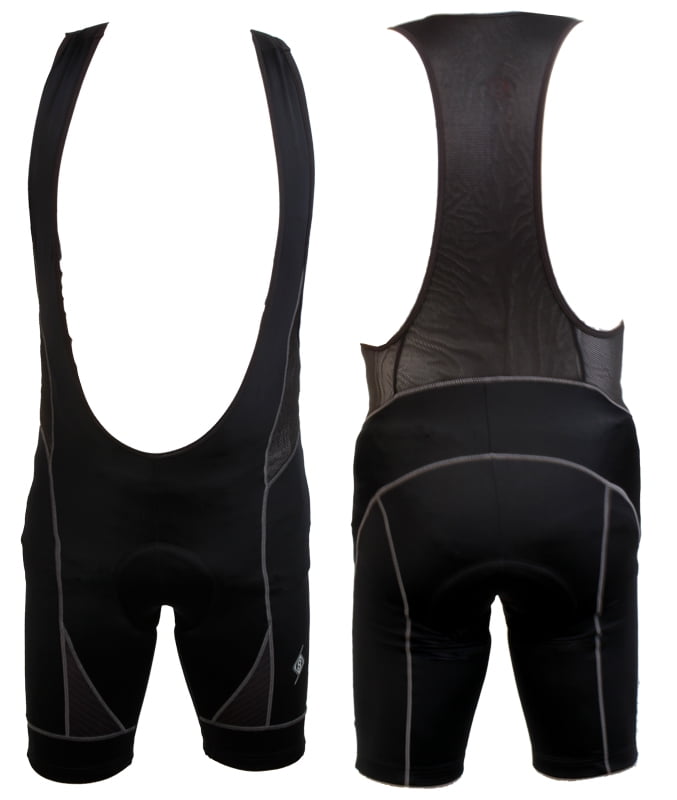Origin8 Tech Sport Cycling Bib Short BLACK Mens X-LARGE Road Bicycle Apparel by Origin8