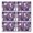 Purple Halloween Ghosts, variant on Purple Halloween Ghosts Skulls and Bats Summer Placemats Table Placemats Set Of 4-Linen Kitchen Washable Placemats Table Mats 11.8"x17.7" Non-Slip Heat Resistant