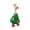 Green, variant on Winter Mini Desk Goose Outfit, 7 Inch Magnetic Silly Goose Statue, Halloween Christmas Holiday Indoor Home Decor, Gifts, Tabletop Magnetic Duck Statue Key Holder Accessories - D