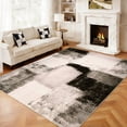 thumbnail image 6 of Bleum Cade 5x7 Abstract Area Rugs for Living Room, Modern Washable Rugs Non Slip Dining Room Rug, Soft Low Pile Bedroom Rug, Stain Resistant Indoor Rugs Carpet,Brown, 6 of 11