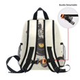 thumbnail image 5 of FORMRS School Backpack with Front Zippered Pocket 12" Student Travel Daypack, Beige Astronaut Planet, 5 of 6